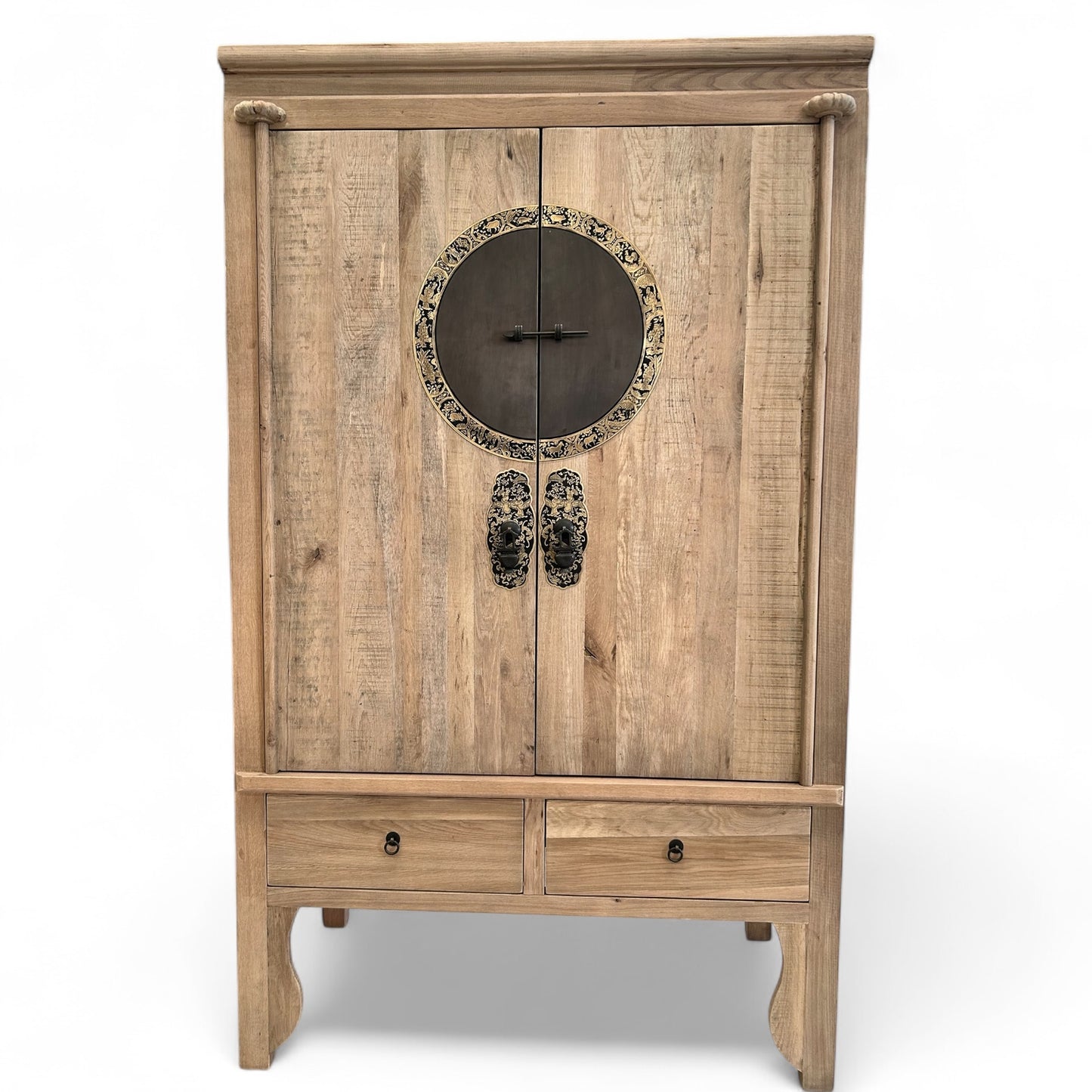 Vintage Asia Chinese Cabinet Wedding Cabinet Natural - Art. A502/natural