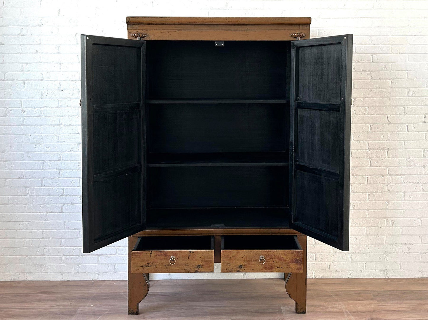 Vintage Asia Chinese Cabinet Wedding Cabinet Brown - Art. A600-5