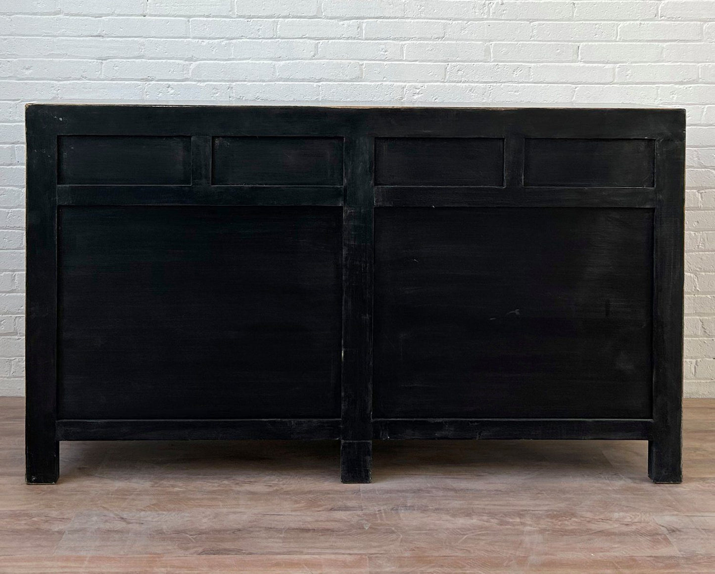 Vintage Asia Chinese Sideboard Chest of Drawers Cabinet Black - Art. 31196-black