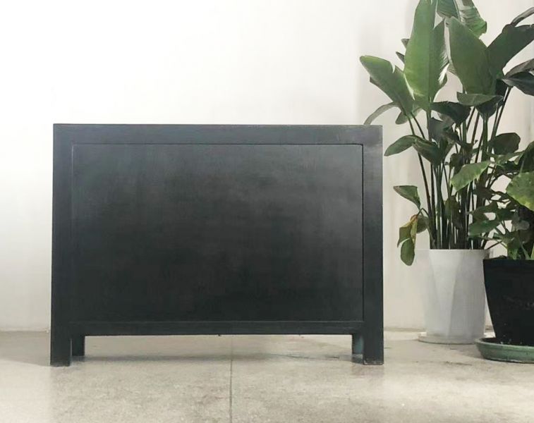 Vintage Asia Chinesische Kommode Sideboard Regal Türkisblau - Art. 33082-8