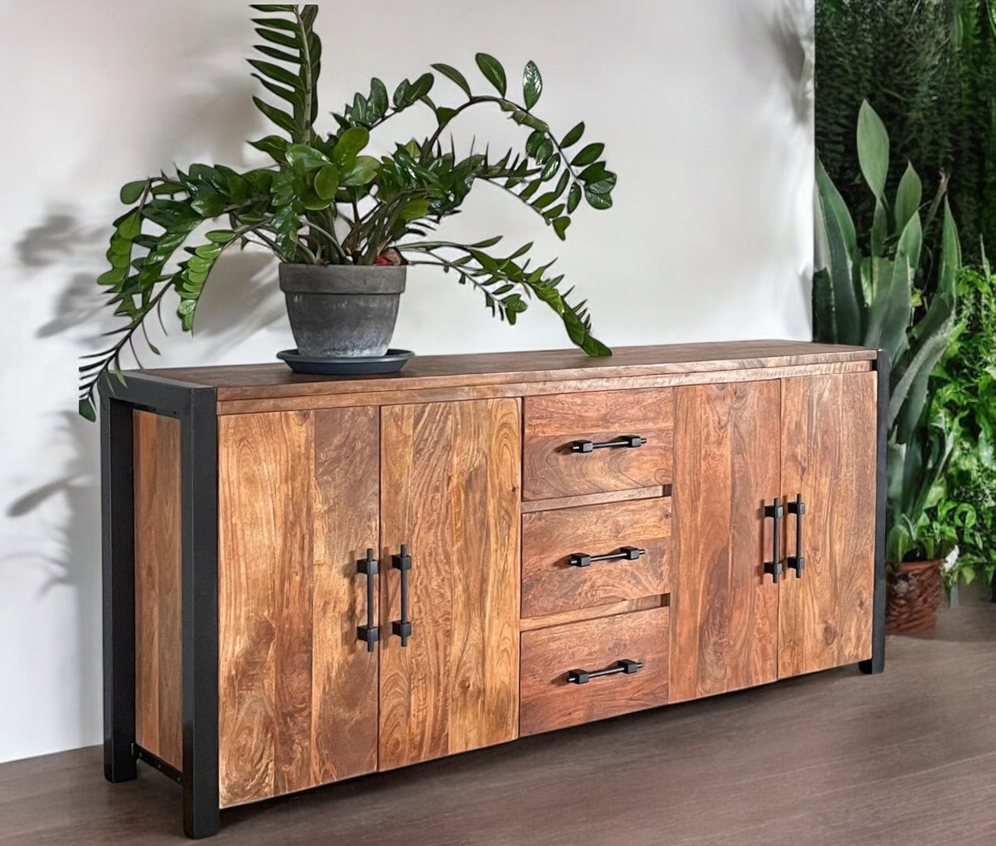 Aparador vintage de madera de mango Asia - Artículo SB-4D