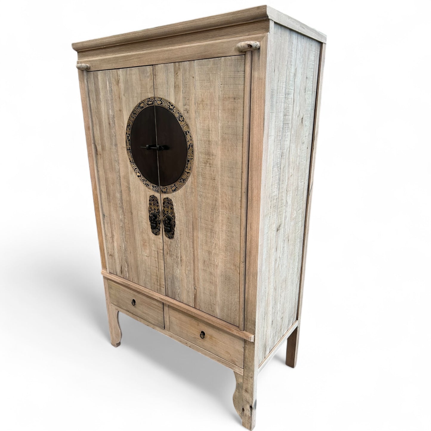 Vintage Asia Chinese Cabinet Wedding Cabinet Natural - Art. A502/natural