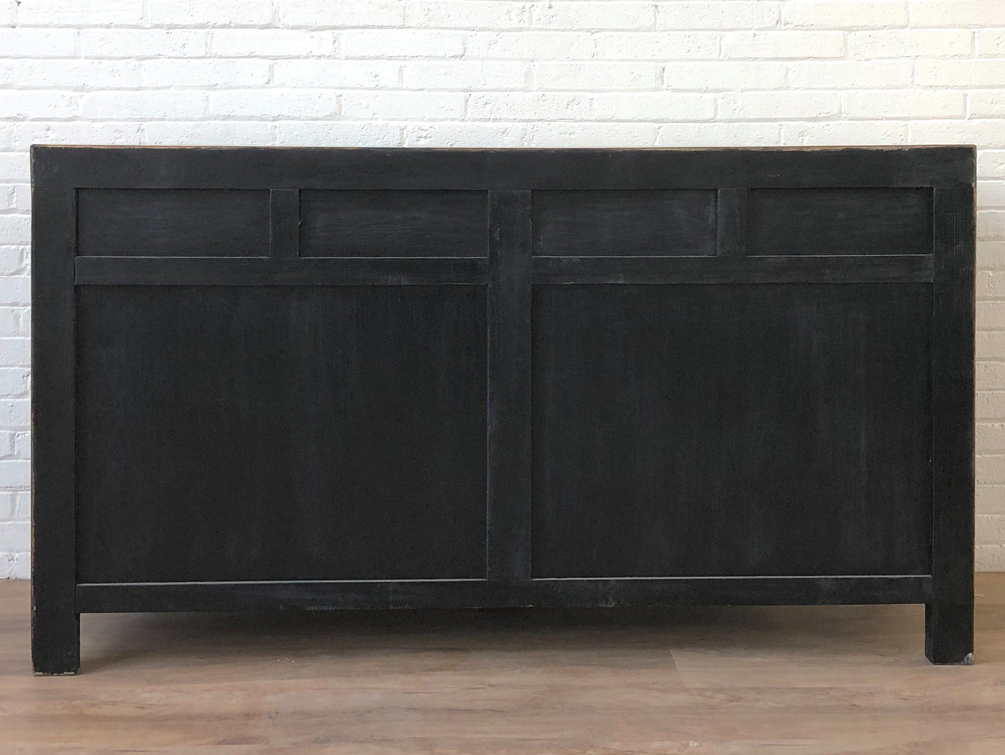 Vintage Asia Chinesisches Sideboard Kommode Schrank Oliv-Grau - Art. 31196-olivegrey