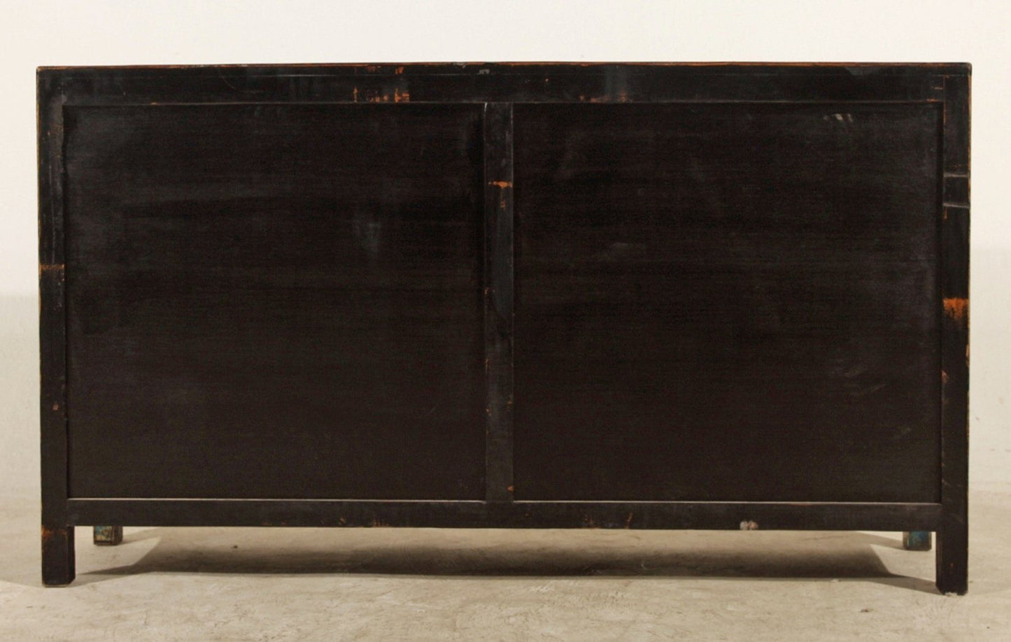 Vintage Asia Exotic Chest of Drawers Sideboard Blue - Art. 35169-midblue