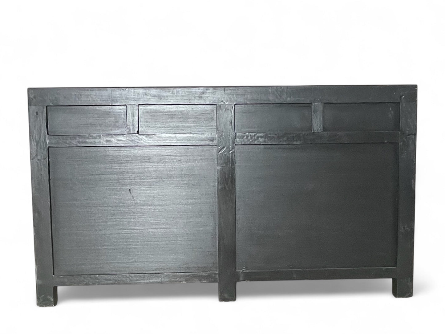 Vintage Asia Chinesisches Sideboard Kommode Schrank Olivgrün - Art. 31196-Olive