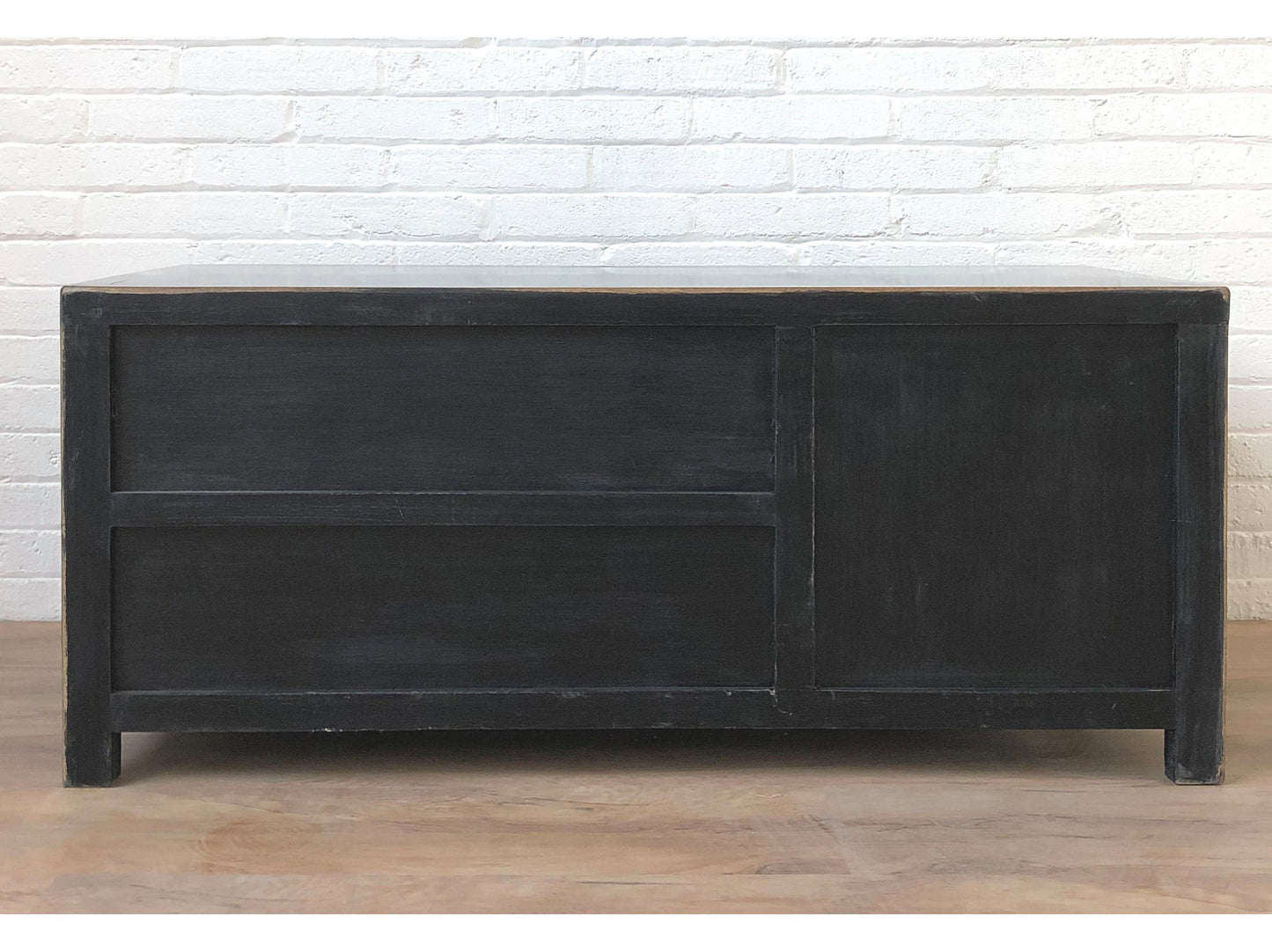 Vintage Asia TV-Kommode Sideboard Lowboard Olivgrau - Art. TV273/olivegrey