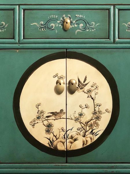 Chinese chest of drawers sideboard shelf "Aurora" - Art. 33082-10