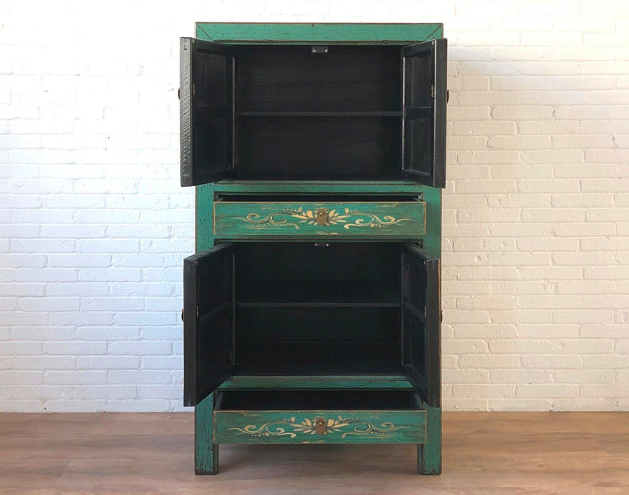 Vintage Asia Wedding Cabinet Chest of Drawers "Aurora" - Art. 33723-6