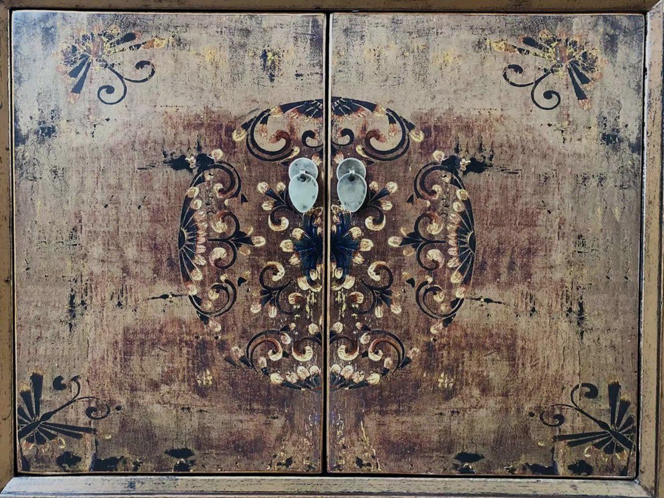 Chinesisches Sideboard Kommode Braun - Art. 31196-brown