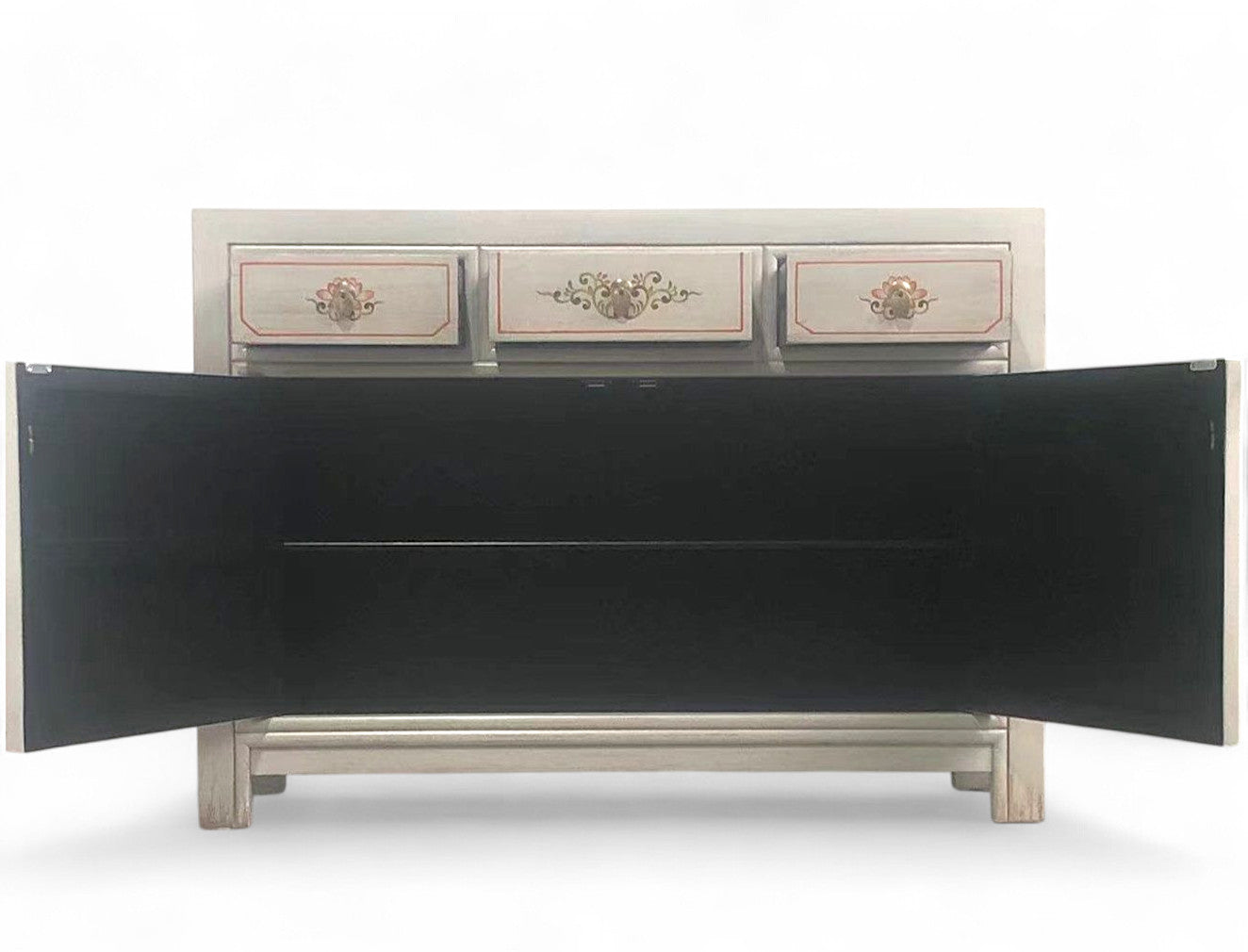 Vintage Asia Chinesische Kommode Sideboard Regal "Vintagefog" - Art. 33082-12