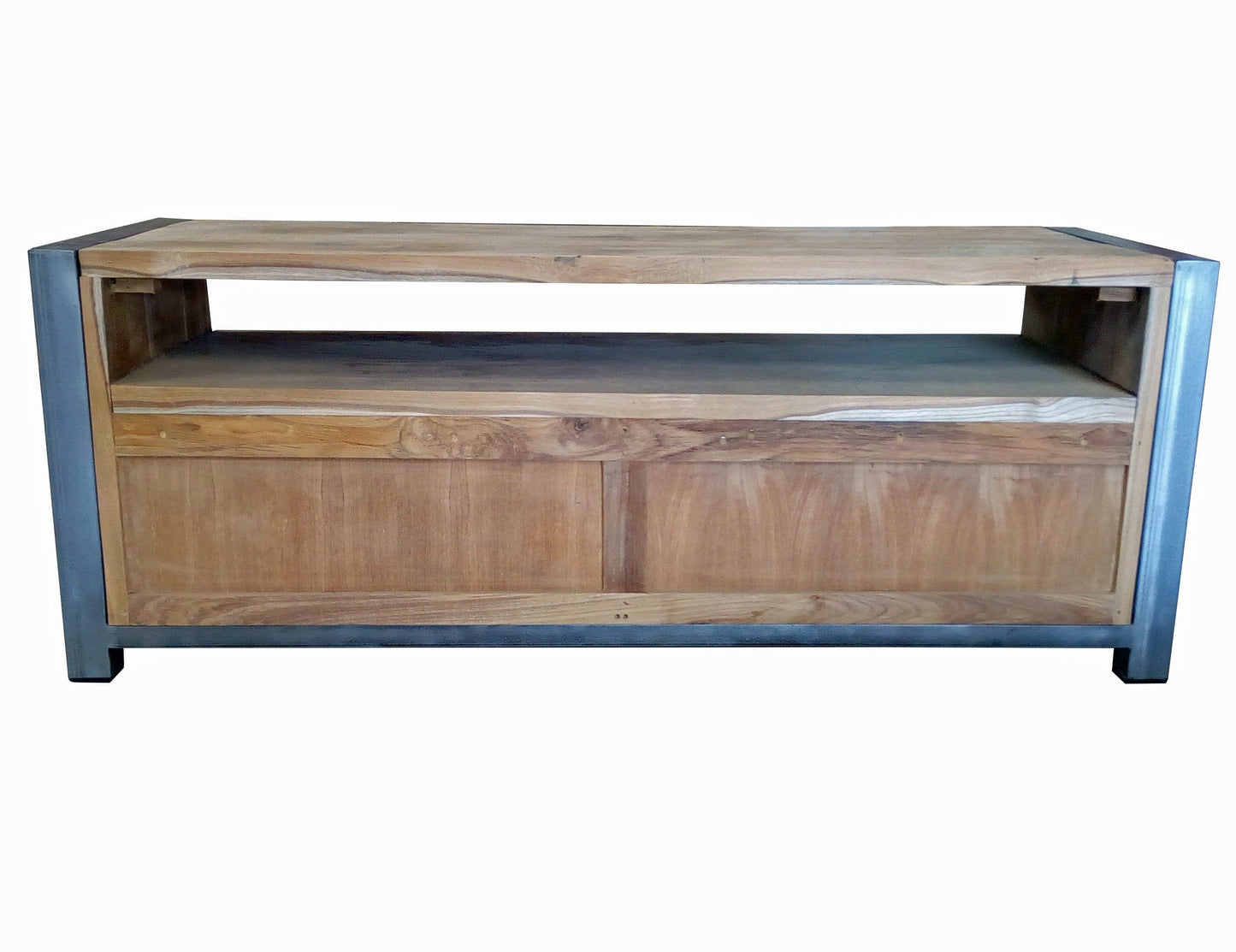 Lowboard table coffee table teak wood - Art. AUDIO-2D-50