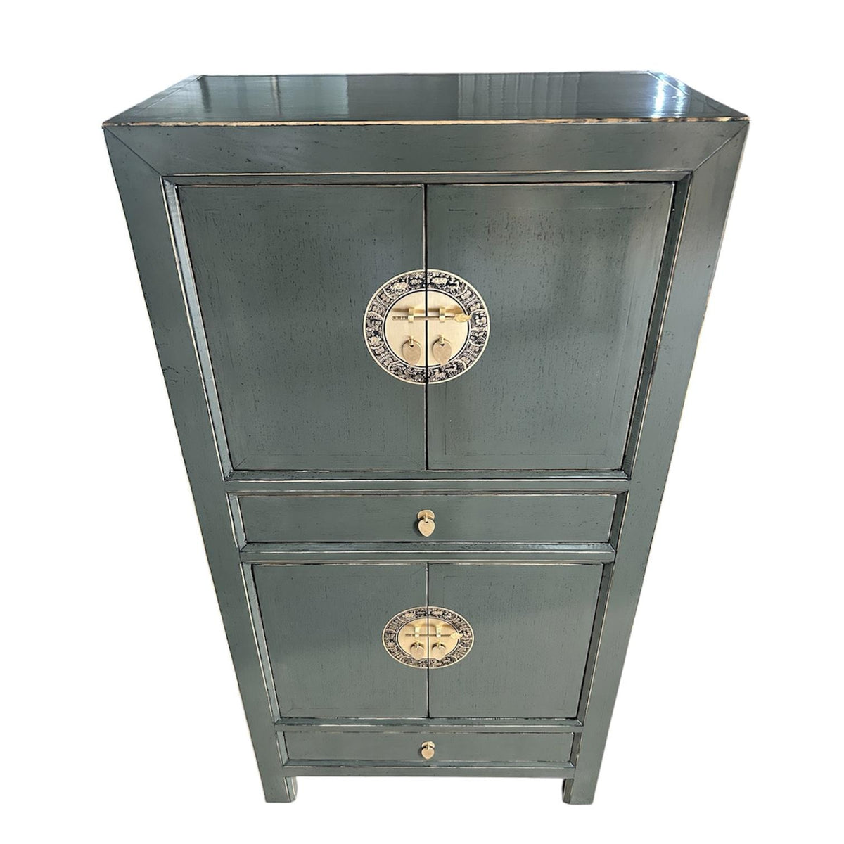 Vintage Asia Hochzeitsschrank Schrank Kommode Regal - Art. 34723-Cloud